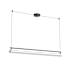 Kuzco Lighting Gramercy 48" Wide LED Suspension Linear Pendant Black