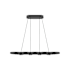 Kuzco Lighting Maestro 38" Wide LED Suspension Linear Pendant Black