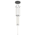 Kuzco Lighting Motif 13" Wide LED Suspension Multi Light Pendant Black