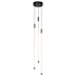Kuzco Lighting Motif 27" Tall 3000K LED Suspension Multi Pendant Light Black