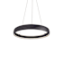 Kuzco Lighting Halo 35" Wide LED Drum Chandelier Black