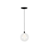 Kuzco Lighting Bolla 6" Wide LED Mini Pendant Black