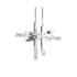 Kuzco Lighting Martelo 30" Wide LED Abstract Chandelier Chrome