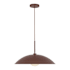 Kuzco Lighting Regent 19" Wide Pendant with Metal and Opal Glass Shades Burgundy