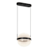 Kuzco Lighting Pisces 12" Wide Pendant Black / Light Guide