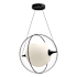 Kuzco Lighting Aries 16" Wide LED Suspension Pendant Black