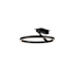 Kuzco Lighting Roda 16" Wide LED Semi-flush Ceiling Fixture Black