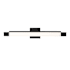 Kuzco Lighting Soho 28" Wide LED Bath Bar Black