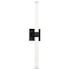 Kuzco Lighting Rona 24" Tall LED Bathroom Sconce Black