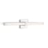 Kuzco Lighting Fresno 2 Light 24" Wide LED Bathroom Vanity Light Chrome