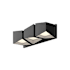 Kuzco Lighting Cubix 3 Light 19" Wide LED Vanity Strip Black / White