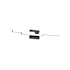 Kuzco Lighting Anello Minor 27" Wide LED Bath Bar Black