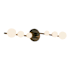 Kuzco Lighting Cypress 6 Light 29" Wide Vanity Light Black / Opal Glass