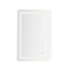 Kuzco Lighting Seneca 24-1/8"W x 36"H Rectangular Flat Frameless Wall Mounted Bathroom Mirror with LED Lighting Sandblasted Merc Edge