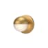 Kuzco Lighting Pluto 5" Tall LED Wall Sconce Brushed Gold
