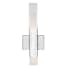 Kuzco Lighting Martelo 2 Light 18" Tall LED Wall Sconce Chrome