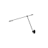 Kuzco Lighting Rotaire 20" Tall LED Wall Sconce Black