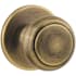 Kwikset Cove Passage Door Knob Set Antique Brass