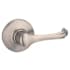Kwikset Maximum Series Dorian Passage Door Leverset Satin Nickel