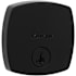 Kwikset Midtown Single Cylinder Keyed Entry Deadbolt with Smartkey Technology Matte Black