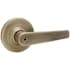 Kwikset Maximum Series Delta Privacy Door Leverset Antique Brass