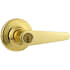 Kwikset Delta Keyed Entry Door Leverset with SmartKey Polished Brass