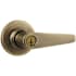 Kwikset Delta Keyed Entry Door Leverset with SmartKey Antique Brass
