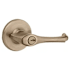 Kwikset Dorian Single Cylinder Keyed Entry Door Leverset Antique Brass