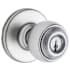 Kwikset Kwikset Security Series Polo Storeroom Function Keyed Entry Door Knobset Satin Chrome