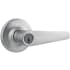 Kwikset Maximum Series Delta Storeroom Keyed Entry Door Lever Satin Chrome