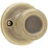 Kwikset Tylo Reversible Non-Turning One-Sided Dummy Door Knob Antique Brass