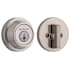 Kwikset Contemporary Single Cylinder Deadbolt with SmartKey Satin Nickel