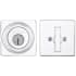 Kwikset 660 Series Deadbolt Single Cylinder Keyed Entry Deadbolt from the Signature Series Bright Chrome