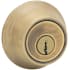 Kwikset Double Cylinder Deadbolt from the 660 Series Antique Brass