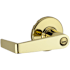 Kwikset Kingston Grade 2 Privacy Door Lever Set Polished Brass