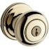 Kwikset Signature Series Hancock Keyed Entry Single Cylinder Knobset Polished Brass