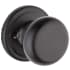 Kwikset Hancock Reversible Non-Turning One-Sided Dummy Door Knob Matte Black