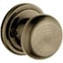 Kwikset Hancock Reversible Non-Turning One-Sided Dummy Door Knob Antique Brass