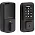Kwikset Halo SmartKey Electronic Touchscreen Keyless Entry Deadbolt with WiFi Iron Black
