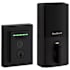 Kwikset Halo Contemporary SmartKey Electronic Fingerprint Keyless Entry WiFi Enabled Deadbolt Iron Black