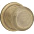 Kwikset Passage Function Juno Knobset Antique Brass