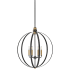 Lark Cirque 4 Light 24" Wide Pendant Black