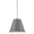 Lark Blake 1 Light 13" Wide Pendant French Gray