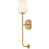 Lark Kline 23" Tall Bathroom Sconce Lacquered Brass