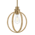 Lark Fallon 10" Wide Mini Pendant Lacquered Brass