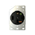 Legrand 50 Amp 4 Wire NEMA 14-50R Weather-Resistant Power Outlet for RVs and EV Chargers Black