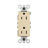 Legrand Radiant 15 Ampere Tamper Resistant Weather Resistant Decorator Electrical Outlet Ivory