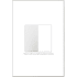 Legrand adorne Half Size Blank Insert White