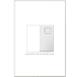 Legrand adorne Half-Size Nightlight Outlet White