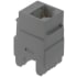 Legrand adorne Cat 6 RJ45 Data Insert - Magnesium Magnesium